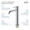 Kibi Circular Single Handle Bathroom Vessel Sink Faucet with Pop Up Drain C-KBF1009CH-KPW101CH - alternate 4